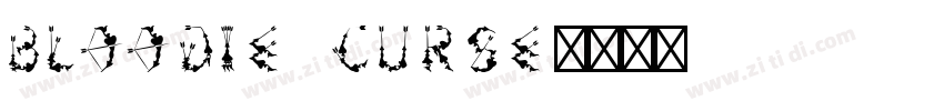 Bloodie Curse字体转换